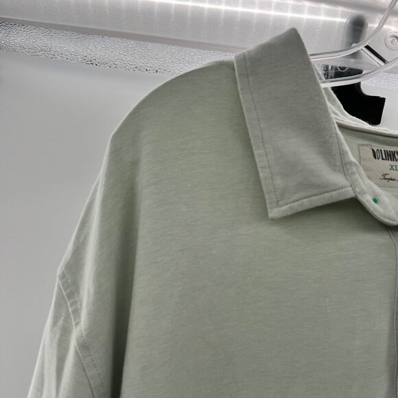 Link Soul Men's Polo Shirt Short Sleeve Mint Green Size XL - Picture 5 of 9